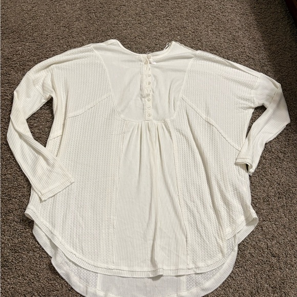 Free People Leo Henley Top - Picture 2 of 8